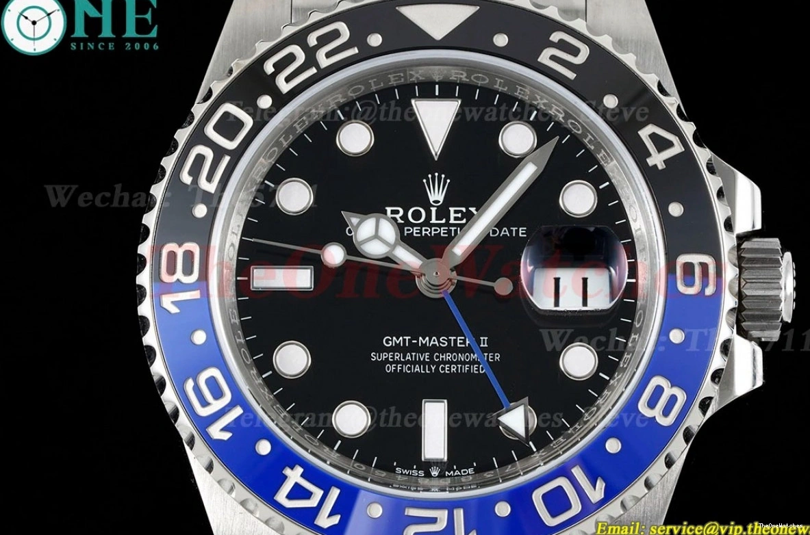 GMT Black 40mm DD3285 126710 SS II Super Jub Clean Batgirl Clone SS 0429